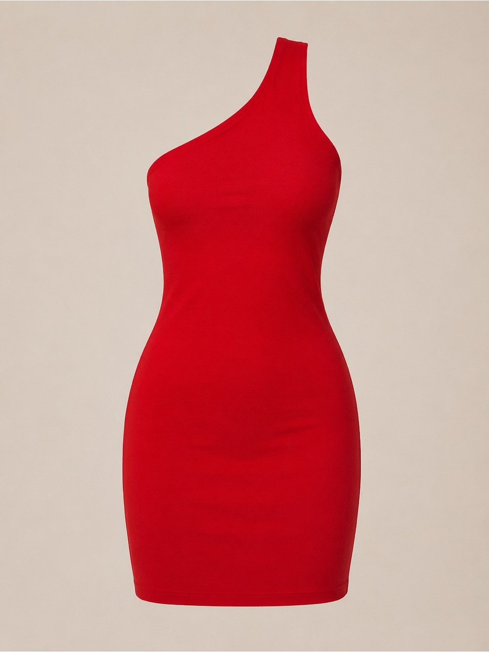Express NWT red one shoulder mini dress, medium